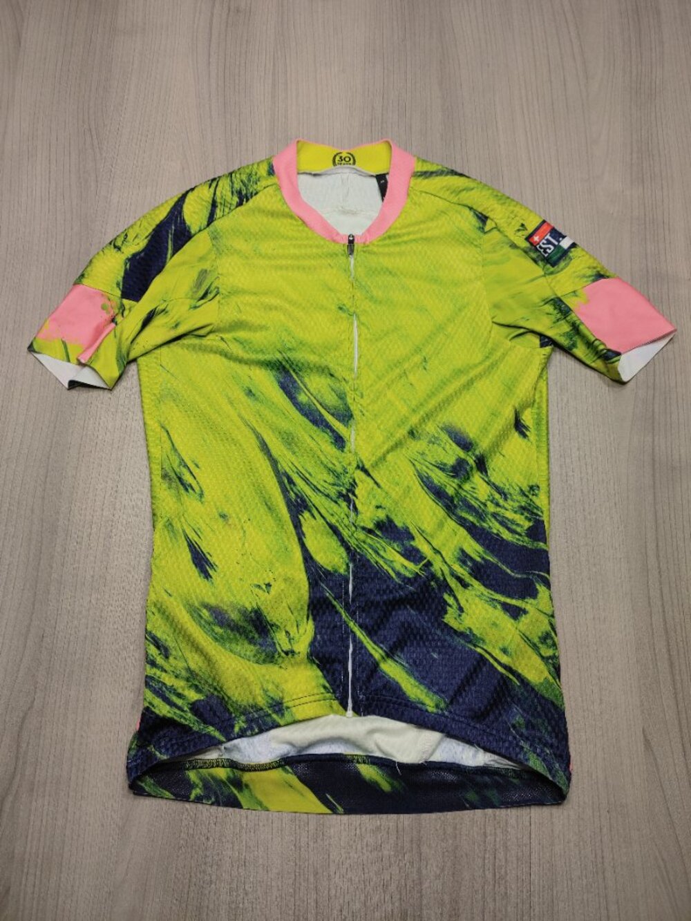 Men's Cuore Gold Comp Cycling Jersey Size M